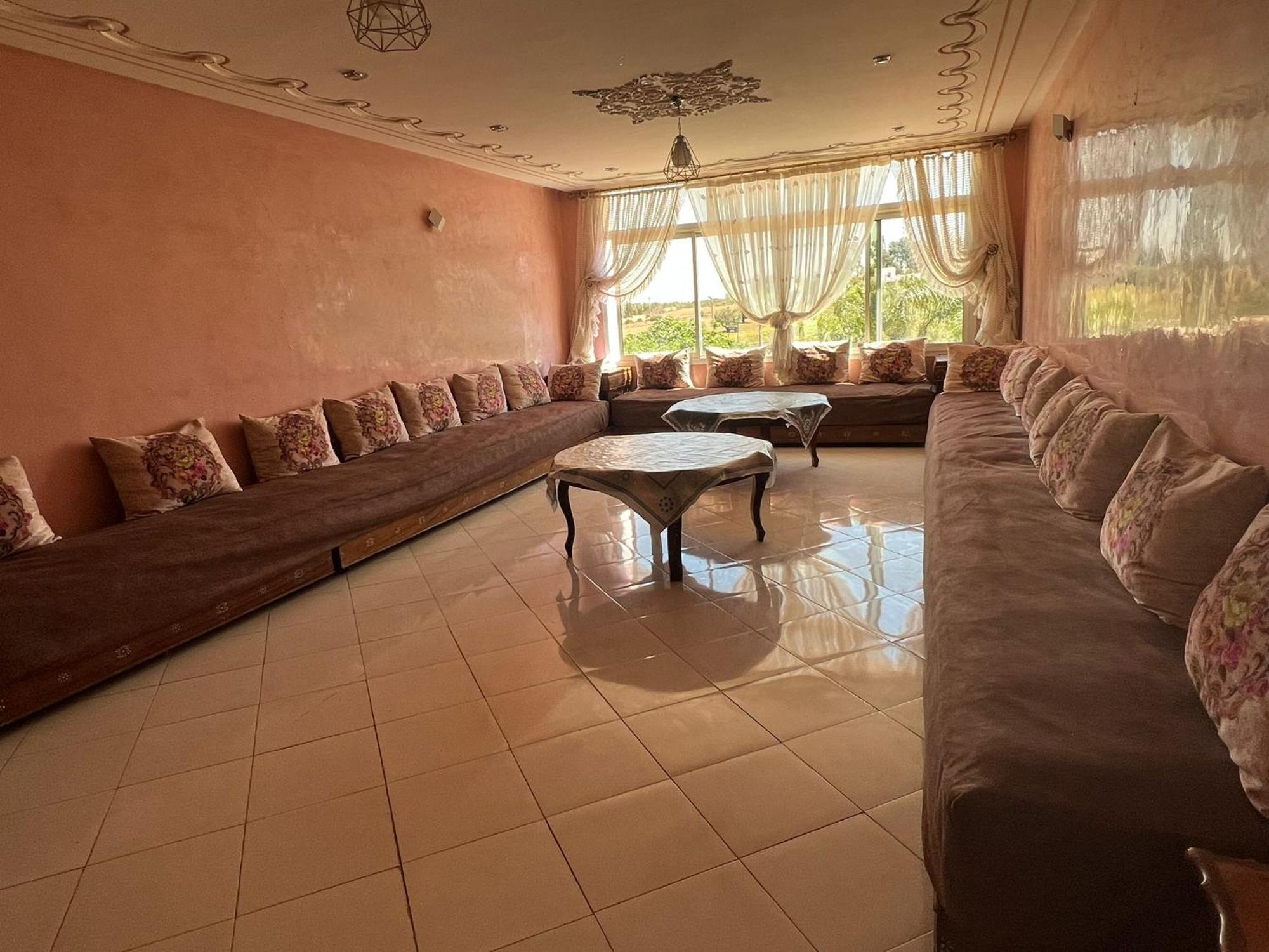 Stunning 3-Bed Villa In Fes Near Fes Sais Airport Bagian luar foto