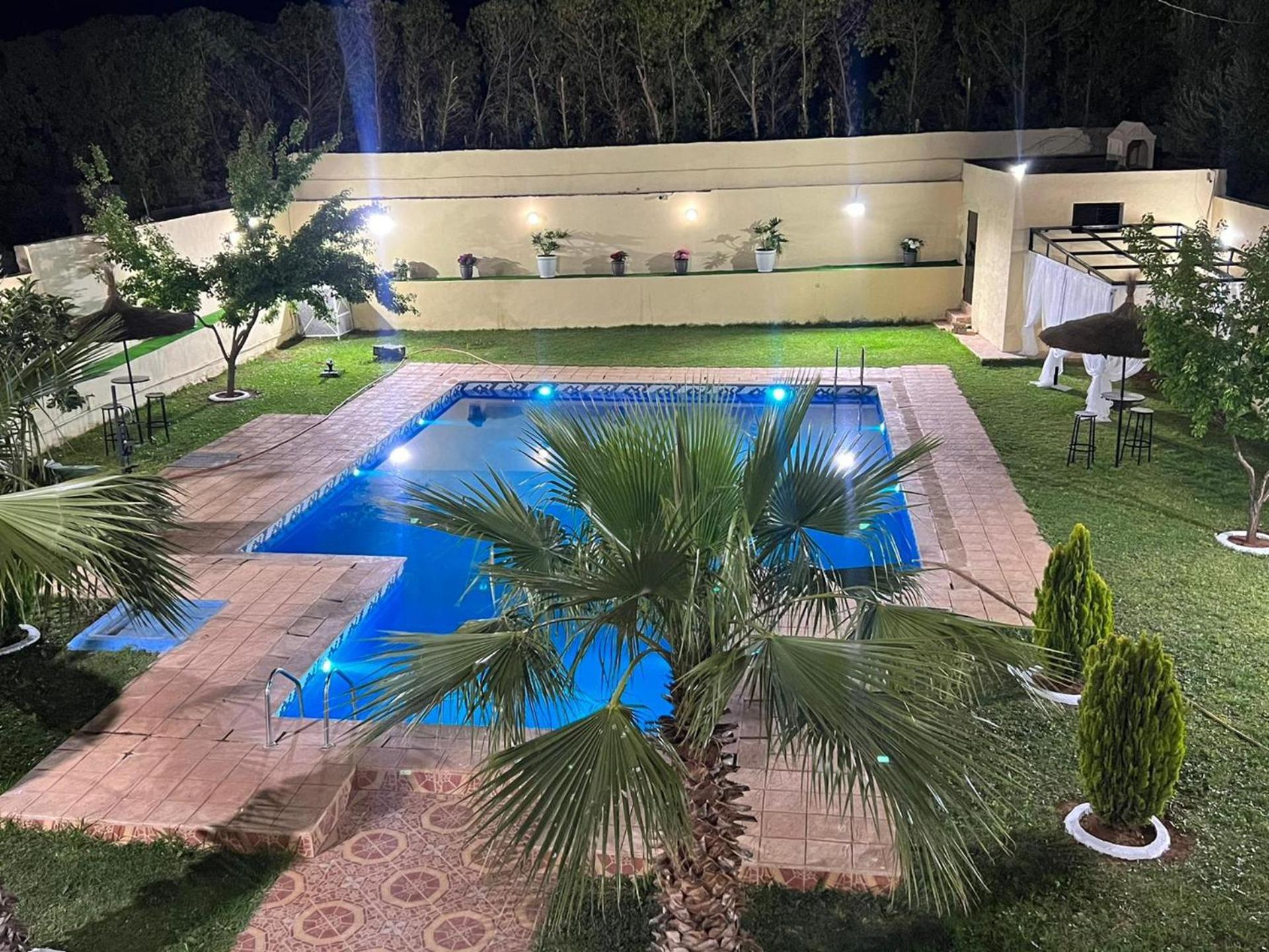 Stunning 3-Bed Villa In Fes Near Fes Sais Airport Bagian luar foto